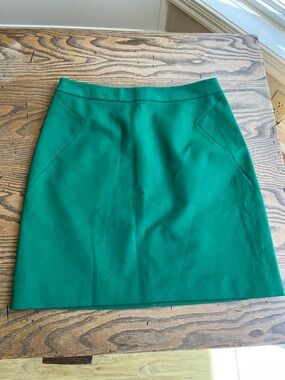 kate spade  Emerald Green Mini A-Line Skirt size 10